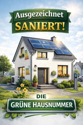 Die Grüne Hausnummer (Bild vergr&ouml;&szlig;ern)