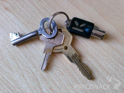 Ein Schlüsselbund mit vier Schlüsseln ging beim Pritzwalker Frühlingserwachen verloren und liegt jetzt im Fundbüro. Foto: Stadt Pritzwalk (Bild vergr&ouml;&szlig;ern)