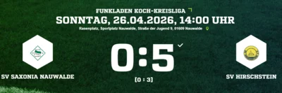 Überzeugender 5:0 Sieg in Nauwalde (Bild vergr&ouml;&szlig;ern)