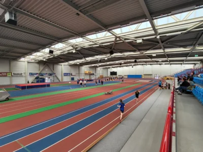 Leichtathletikhalle Sportforum Chemnitz (Bild vergr&ouml;&szlig;ern)