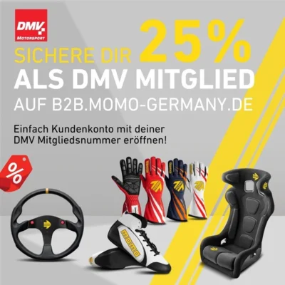 Bis zu 30 % Rabatt bei MOMO Germany für DMV‑Mitglieder (Bild vergr&ouml;&szlig;ern)
