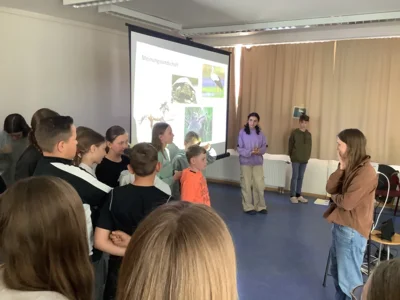 Foto zur Meldung: Ökofilmtour macht Station in der Elbtalgrundschule