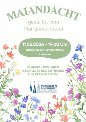 Maiandacht des Pfarrgemeinderates (Bild vergr&ouml;&szlig;ern)