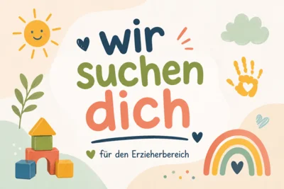 Meldung: Stellenausschreibung Erzieher/in“ (m/w/d)