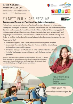 Grenzen, Regeln, Strukturen – der Schlüssel zur entspannten Familie