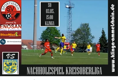 Heimspiel gegen Pegau (Bild vergr&ouml;&szlig;ern)