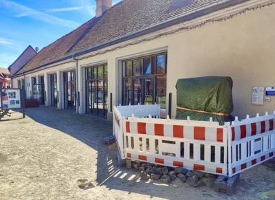 Was entsteht an der Tourist-Information Rheinsberg? (Bild vergr&ouml;&szlig;ern)