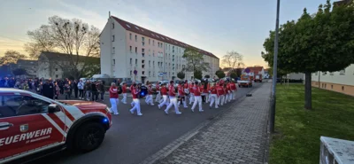 Absicherung Fackelumzug