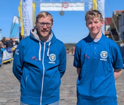 Tim Niklas Griep und André Carls als neue Radsportkommissäre (Bild vergr&ouml;&szlig;ern)