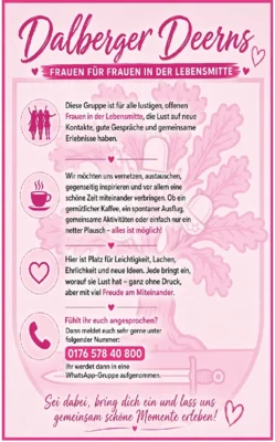 Dalberger Deerns - Frauen für Frauen in der Lebensmitte