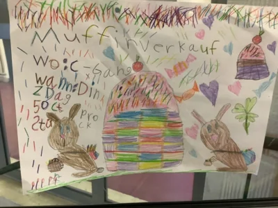 Muffinverkauf in der 1c (Bild vergr&ouml;&szlig;ern)