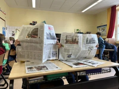 Zeitungsprojekt (Bild vergr&ouml;&szlig;ern)