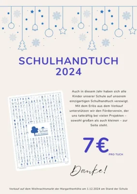 Schulhandtuch (Bild vergr&ouml;&szlig;ern)