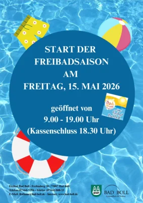 Start der Freibadsaison
