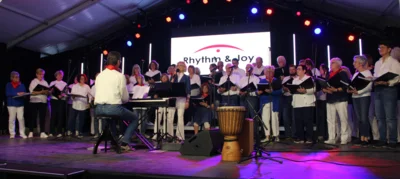 Bild 1 Chorauftritt auf der Regionalschau in Stadthagen