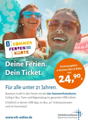 ÖPNV-Ticketangebot für die Sommerferien 2026