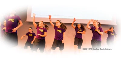 Freie Plätze bei Zumba-Kids-Junior und Fitness-/Funktionsgymnastik für Frauen