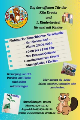 Tag der offenen Tür der Kita Dreetz (Bild vergr&ouml;&szlig;ern)