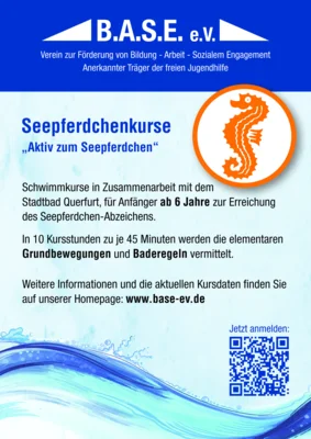 BASE e.V. bietet wieder Seepferdchenkurse an