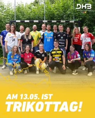 Vereinsfarben zeigen: HNR ruft gemeinsam mit DHB zum Trikottag 2026 auf (Bild vergr&ouml;&szlig;ern)