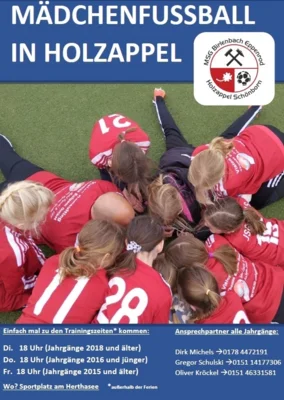 Mädchenfußball bei der MSG Holzappel (Bild vergr&ouml;&szlig;ern)