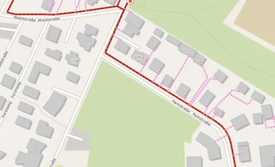 Foto: (Abb.: TSG Stuhr GmbH) Foto zur Meldung: Übersicht über den Glaserfaserausbau der Telekom in Wyk in der Kalenderwoche 20 ab dem 11.05.2026