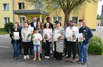 15 neue Staatsbürger sagen Ja zu Deutschland und zum Landkreis Elbe-Elster