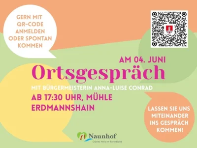 Anmeldung für Ortsgespräch in Erdmannshain