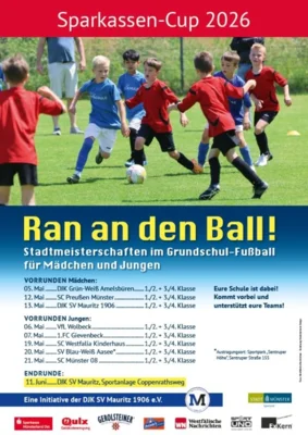 Wir nehmen teil: Fußball-Sparkassen-Cup (Bild vergr&ouml;&szlig;ern)