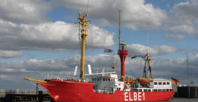Mehr als nur ein Hingucker: Die „ELBE 1“ (Foto: Feuerschiff Verein ELBE 1 von 2001 e.V.)