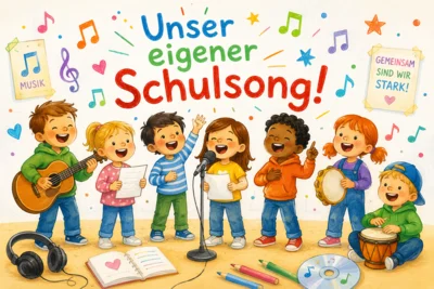 Unsere Schule hat jetzt einen eigenen Schulsong! (Bild vergr&ouml;&szlig;ern)