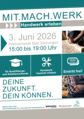 MIT.MACH.WERK: Jobbörse für Handwerksberufe am 3. Juni (Bild vergr&ouml;&szlig;ern)