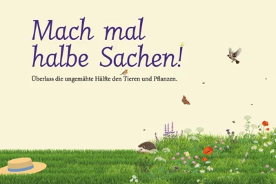 Mähen: Mach mal halbe Sachen! (Bild vergr&ouml;&szlig;ern)