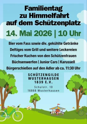 Vorschaubild zur Meldung: Familientag zu Himmelfahrt auf dem Schützenplatz