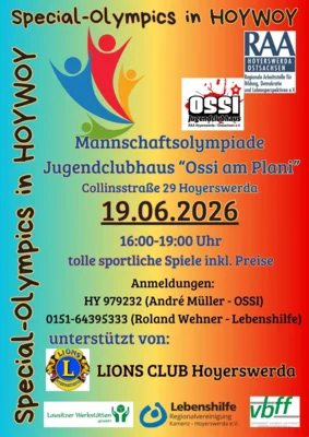 Foto zur Meldung: Special Olympics 2026 Foto zur Meldung: Special Olympics 2026