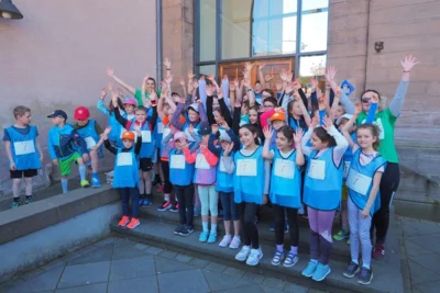 Teilnahme am Kidslauf in St.Wendel (Bild vergr&ouml;&szlig;ern)