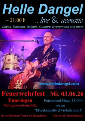 Feuerwehrfest mit Helle Dangel