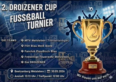 2. Droizener Cup am 30.05.2026 (Bild vergr&ouml;&szlig;ern)