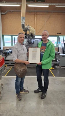 v.l. Christian Huhn, Frank Huhn  Bildnachweis: Frank Huhn