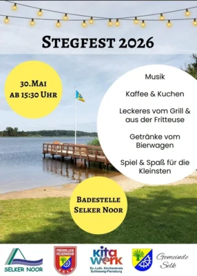 Stegfest in Selk am 30. Mail (Bild vergr&ouml;&szlig;ern)