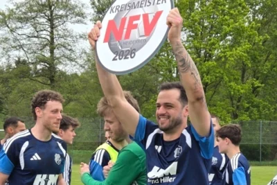 Sieg gegen Wietzendorf: Germania Walsrode steigt als Meister in die Bezirksliga auf (Bild vergr&ouml;&szlig;ern)