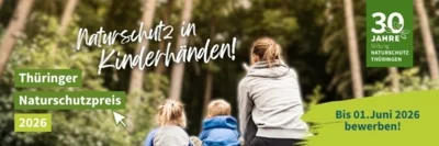 „Naturschutz in Kinderhänden“ - Jetzt mitmachen und bewerben!