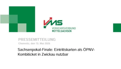 Sachsenpokal-Finale: Eintrittskarten als ÖPNV-Kombiticket in Zwickau nutzbar (Bild vergr&ouml;&szlig;ern)
