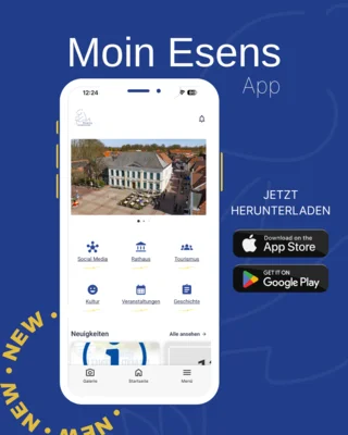 JETZT NEU: Die offizielle Esens-App "Moin Esens"