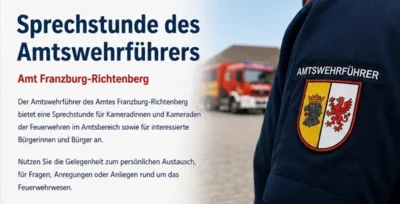 Neu - Sprechstunden des Amtswehrführers (Bild vergr&ouml;&szlig;ern)
