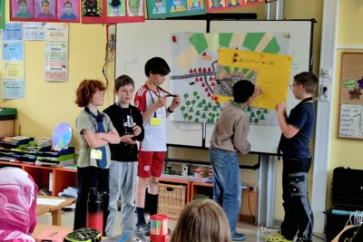Foto zur Meldung: Projekttage zur Demokratiebildung in Klasse 4 Foto zur Meldung: Projekttage zur Demokratiebildung in Klasse 4