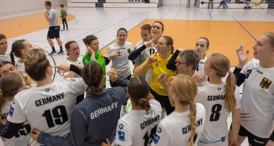 Testspiel der Deafgirls (Bild vergr&ouml;&szlig;ern)