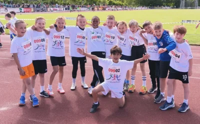 Mini-Marathon in Tiengen