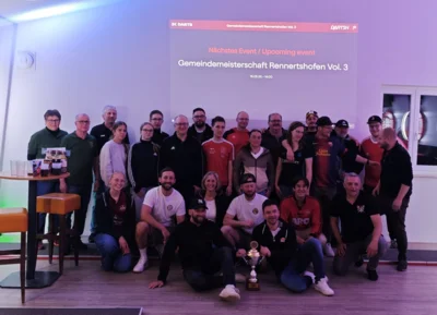 Auch die dritte Auflage der Gemeindemeisterschaft im Sportheim des FCR war erneut ein voller Erfolg (Bildnachweis: FCR) (Bild vergr&ouml;&szlig;ern)