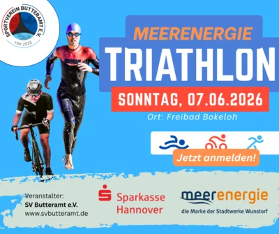 Triathlon - 24. meerenergie Triathlon + Hinweise zu Straßensperrungen